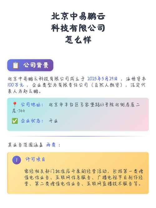 北京中易鹏云科技怎么样